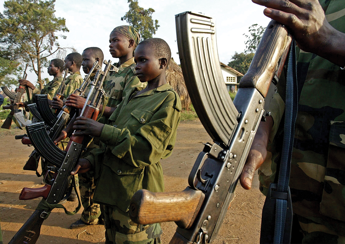 child soldiers’ recruitment