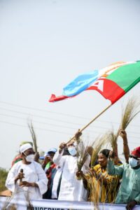 Osun APC Primary: Aregbesola leads APC faction on constituency tour in Osun
