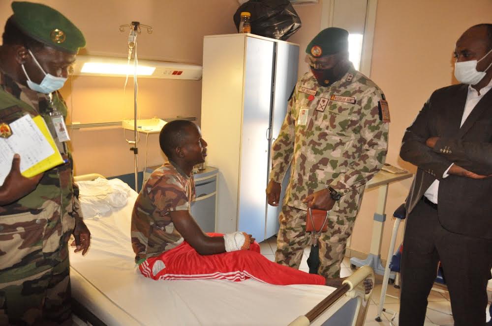 Wounded troops: MNJTF commander assures best medication