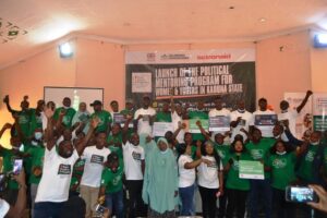 Some participants in the mentoring programme in Kaduna