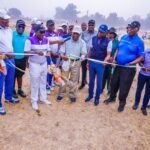 Gen. Gowon and Lalong unveiling redesigned Rayfield golf course