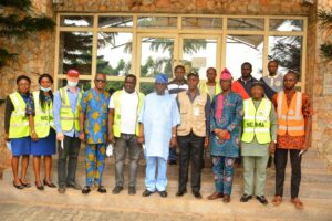 Ekiti Deputy Governor Bisi Egbeyemi, NEMA Chief Olanrewaju, Ekiti SEMA boss Adebomi and others