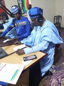 Ekiti Deputy Governor Bisi Egbeyemi speaking on Yoruba language programme SE E TI GBO
