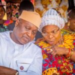 Ekiti APC governorship candidate Oyebanji and deputy Afuye