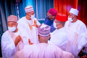 APC governors meet Buhari, say no plan to shift convention date