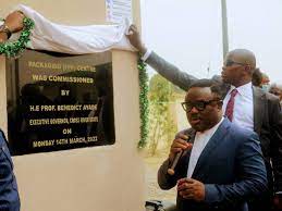 Ayade commissions food processing centre in Gora