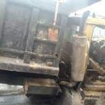 Pandemonium as tipper crushes 2 in Lagos 