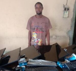 Delta: Police arrests computer operator for allegedly stealing 7 primary school computers