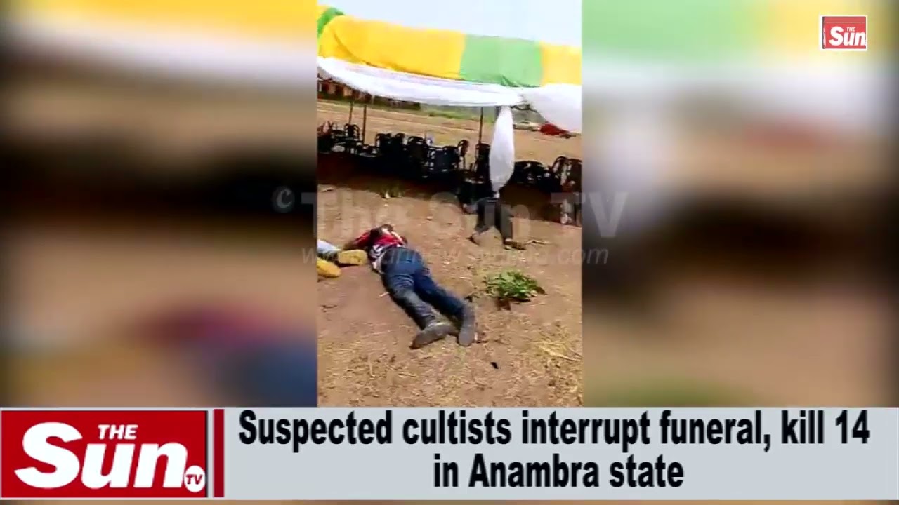 Suspected cultists storm burial, kill 14 in Anambra (VIDEO)