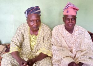 Akogun of Edemosi (L) and Obanla of Edemosi (R)