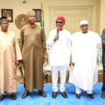 Road to 2023: Wike hosts PDP presidential aspirants, calls for unity