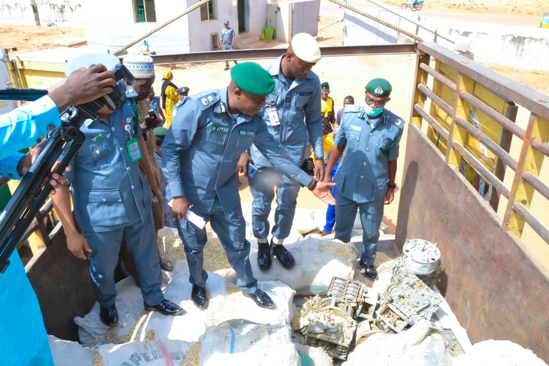 Kebbi Customs seized prohibited items worth N87.7 million in March