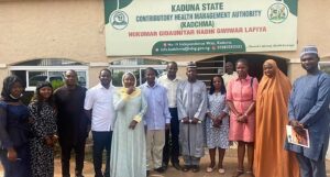 Group-photograph-after-a-courtesy-visit-to-the-Kaduna-State-Contributory-Health-Management-Authority-by-the-TWG-on-Social-Protection