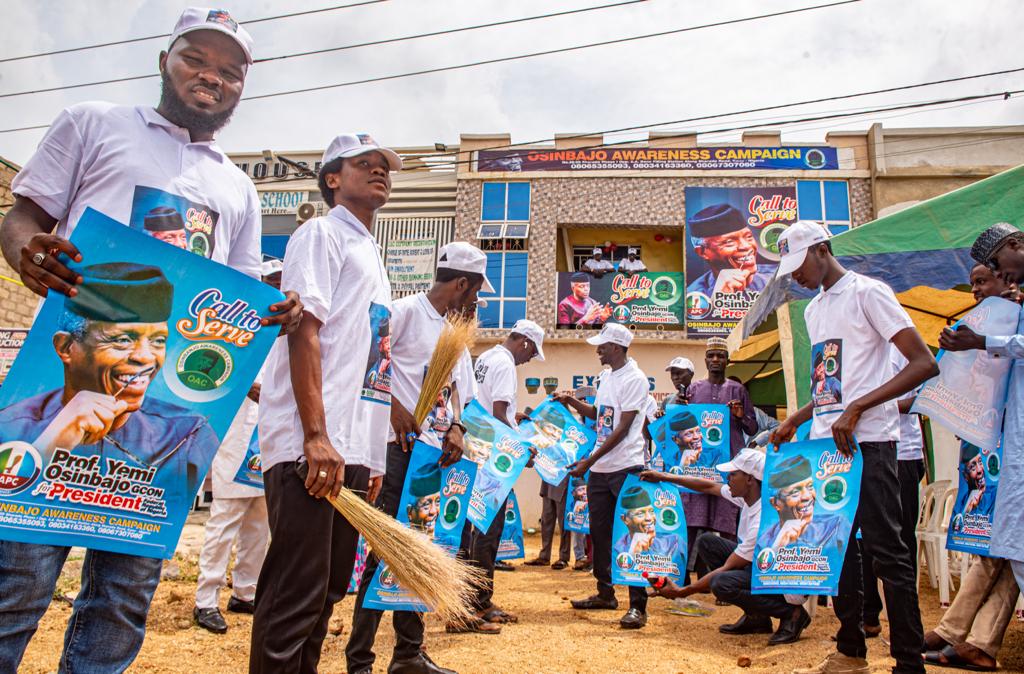 Road to 2023: Kinsmen, youth, market women rally support, walk for Osinbajo in Ogun