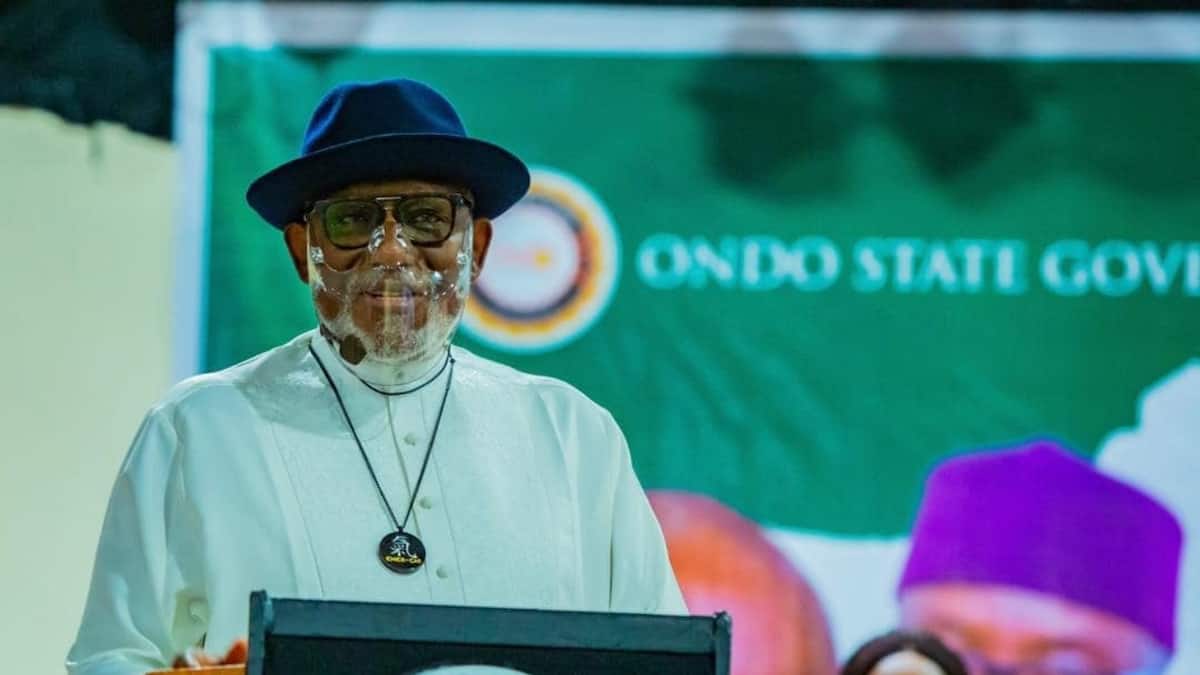 Ondo Governor Rotimi Akeredolu