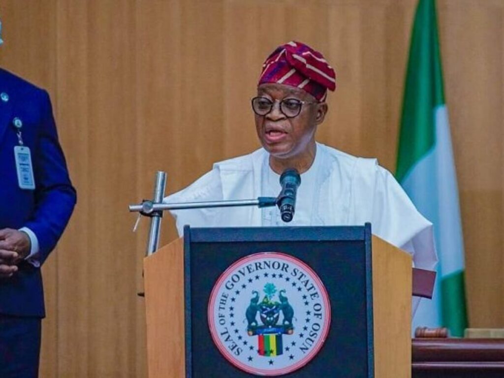 Osun Governor Gboyega Oyetola