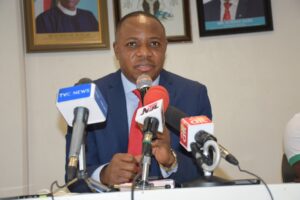 Permanent Secretary of the Ministry of Foreign Affairs, Gabriel Aduda,