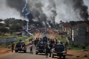 police-attack