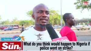 Street interview: What do you think would happen if police went on strike? (VIDEO)