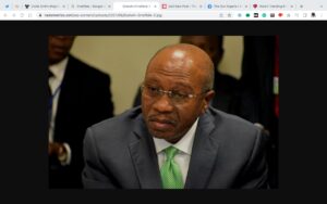 CBN Governor Godwin Emefiele