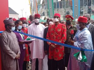 Buhari commissions projects in Ebonyi, credits Umahi’s engineering background for quality of work