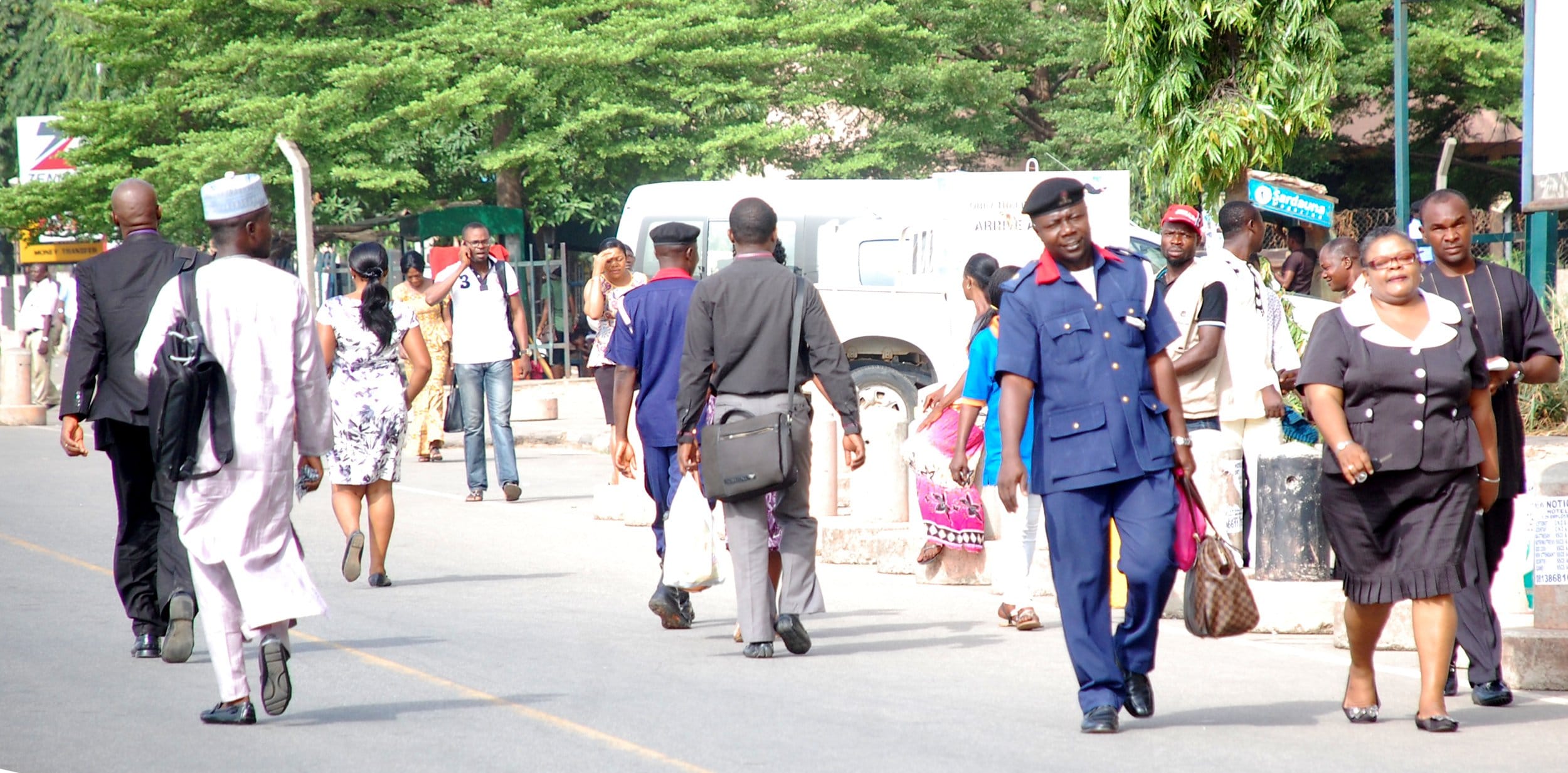 Nigerians on the street