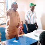 Hon. Ayuba Pam Dangwong declaring for House of Assembly