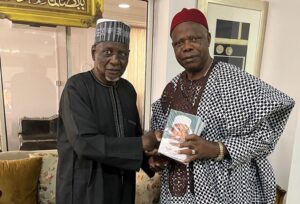 Yakasai and Umeadi at the former’s house in Kano