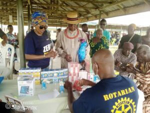 Rotary Club carries out free medical mission in Patani LG
