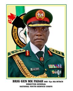 New NYSC DG