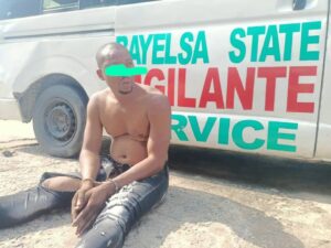 Bayelsa State Vigilante Service nabs 40-year-old pickpocket