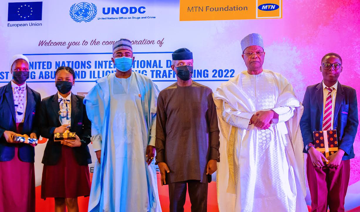UN projection of Nigerians among 40% drug abusers by 2030 worrisome – Osinbajo