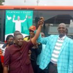Plateau LP candidate Yohanna Margif introducing running mate Dung Jack