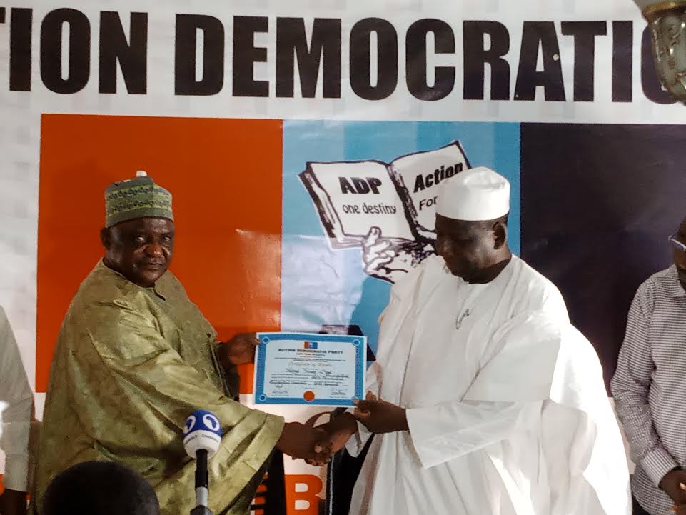Road to 2023: IPAC chair Sani unveiled as ADP presidential candidate