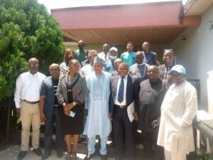 Dignitaries at the National Bureau of Statistics Agricultural Census training held in Calabar, Cross River State on Wednesday