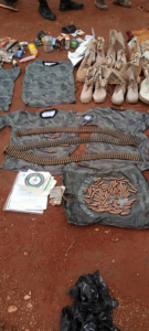 Troops intercept vehicle with IED chargers, dynamite liquid, ammunition in Cross Rivers