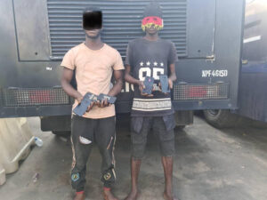 Lagos: Police rout 2 notorious traffic robbers