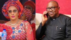 Bianca Ojukwu and peter obi