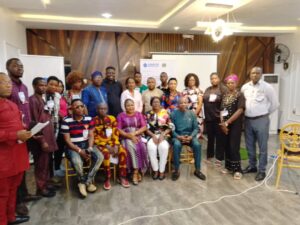 Cross session of participants at the town hall meeting