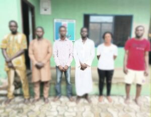 Oyo: 6 suspected bank robbers nabbed in Ibadan