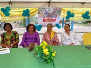 Dignitaries during the launch of the Portuguese language class in Lagos