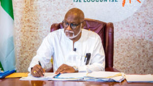 Ondo Governor Rotimi Akeredolu