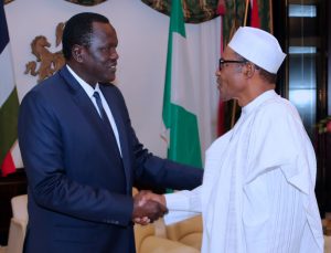 PRESIDENT-BUHARI-RECEIVES-SPECIAL-ENVOY-FROM-SOUTH-SUDAN-1-300×229