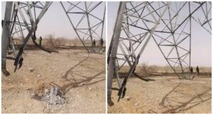 Terrorists attacking power installations