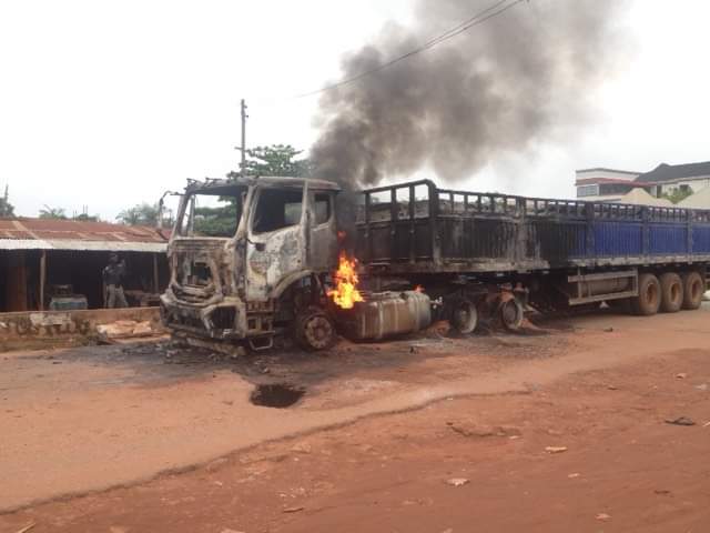 The burnt trailer