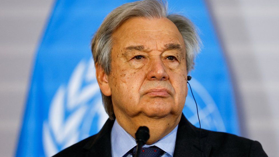UN Secretary-General Antonio Guterres