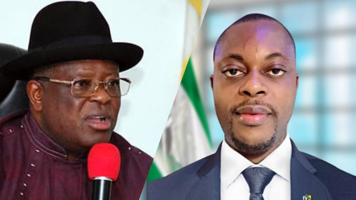 Umahi (L), Nweze (R)