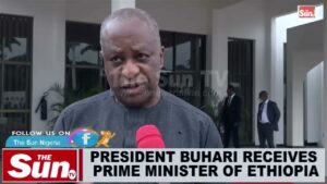 Buhari receives Prime Minister of Ethiopia (VIDEO)
