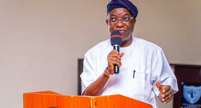 deputy governor of Oyo State, Rauf Olaniyan,