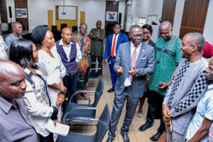 Attack On Journalists: Sanwo-Olu visits press centre, orders probe